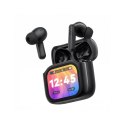 XO słuchawki Bluetooth X50 TWS LCD czarne ANC + ENC podwójny mikrofon