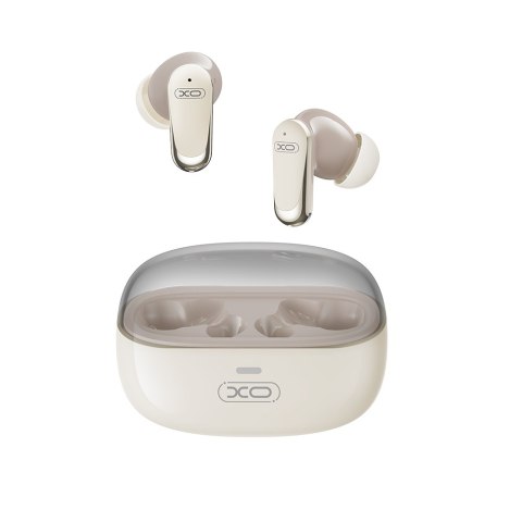 XO słuchawki Bluetooth G42 TWS beżowe ANC + ENC