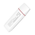 Router mobilny 4G LTE WiFi 6 USB A Hoco HI43 biało czarny