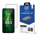 Szkło hartowane 3mk HardGlass Max Lite Black na Motorola Moto G55 5G