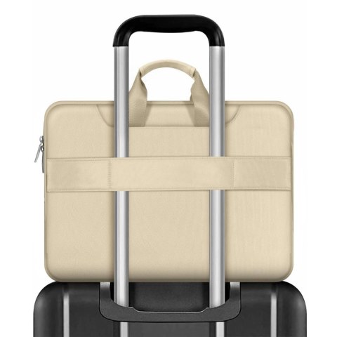 Torba na laptopa 13-14 Tech-Protect Pocket - beżowa
