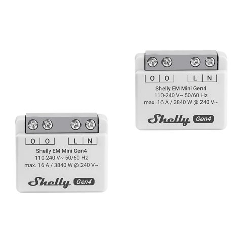 Licznik energii SHELLY EM Mini Gen4 2 sztuki