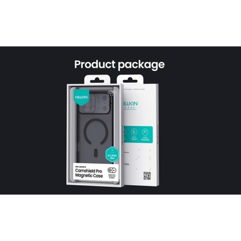 Nillkin nakładka CamShield Pro do Xiaomi Redmi Note 15 Pro+ 5G/Poco M8 Pro 5G czarny