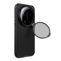 Nillkin nakładka CamShield Prop Magnetic do Xiaomi 17 Ultra czarny (Wersja z osłoną obiektywu)