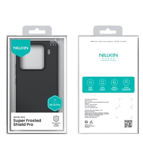 Nillkin nakładka Super Frosted Shield Pro Magnetic do Xiaomi 17 Ultra czarny