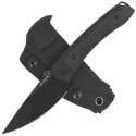 Nóż Kizer MoMo Fix 3 Black Micarta/ Black G10, Black PVD AEB-L by Vladimir Legachev (1124A4)