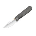 Nóż składany Kizer Harpoon Fold Gray Titanium / Black Norplex UltreX Micarta, Satin Elmax by Maverick Customs (Ki4784A2)