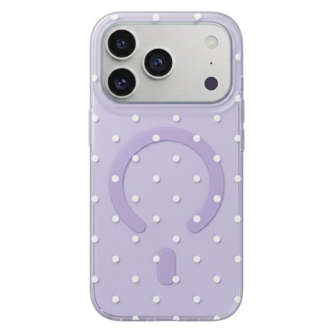 Nakładka Bubble Dots Mag do Samsung S26 Ultra fioletowa