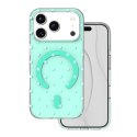 Nakładka Bubble Dots Mag do iPhone 17 Pro 6,3" / 18 Pro 6,3" zielona