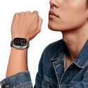 Pasek Tech-Protect IconBand Line na Apple Watch 44 / 45 / 46 / 49 mm - czarno-pomarańczowy
