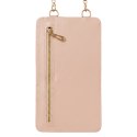 Pikowana torebka / saszetka na telefon 19*10,5*2cm, PINK / RÓŻOWY