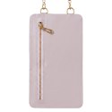 Pikowana torebka / saszetka na telefon 19*10,5*2cm, PURPLE / FIOLETOWY