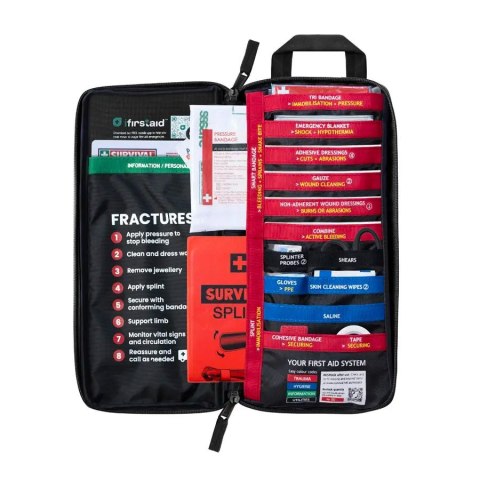 Apteczka SURVIVAL Slimline First Aid Kit - Brown