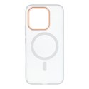 Etui na Honor 600 LITE Go Orange zgodne z MagSafe transparentne