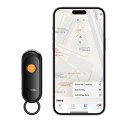 Lokalizator zgodny z Apple Find My z latarką Hoco E99 czarny