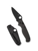 Nóż składany Spyderco ButtonUp Carbon Fiber, Black 8Cr13MoV by Eric Glesser (C275CFPBK)