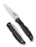 Nóż składany Spyderco Charisma Black FRN, Satin CTS BD1N by Eric Glesser (C259PBK)