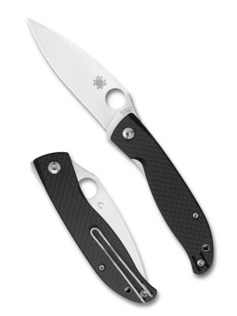 Nóż składany Spyderco Mantra 4 Carbon Fiber, Satin 8Cr13MoV by Eric Glesser (C274CFP)