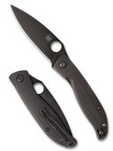 Nóż składany Spyderco Mantra 4 Black G10, Black 8Cr13MoV by Eric Glesser (C274GBBKP)