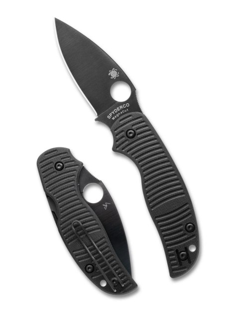 Nóż składany Spyderco Sage 5 Salt Black G10, Black TiCn MagnaCut by Sal Glesser (C123GPBKMCBK)