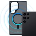 Etui 3mk Smoke MagCase z MagSafe na Samsung Galaxy S24 Ultra - półprzezroczyste