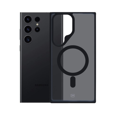 Etui 3mk Smoke MagCase z MagSafe na Samsung Galaxy S24 Ultra - półprzezroczyste