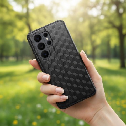Etui z klapką na Oppo Reno 15 Pro 5G Cubic Book czarne