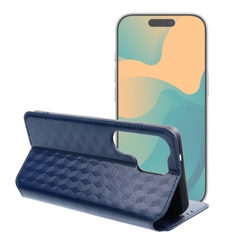 Etui z klapką na Oppo Reno 15 Pro 5G Cubic Book niebieskie