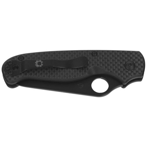 Nóż składany Spyderco ButtonUp Carbon Fiber, Black 8Cr13MoV by Eric Glesser (C275CFPBK)