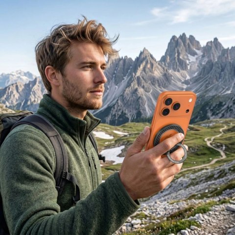 Pierścień magnetyczny Tech-Protect MMR800 na telefon - czarny