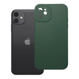 Etui na iPhone 11 Matt 2.0 ciemnozielone