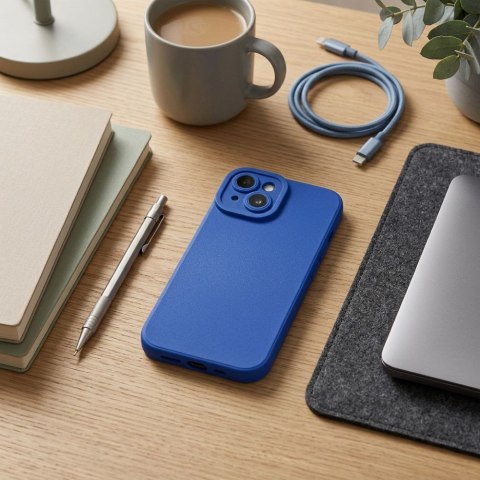 Etui na iPhone 17 Matt 2.0 niebieskie