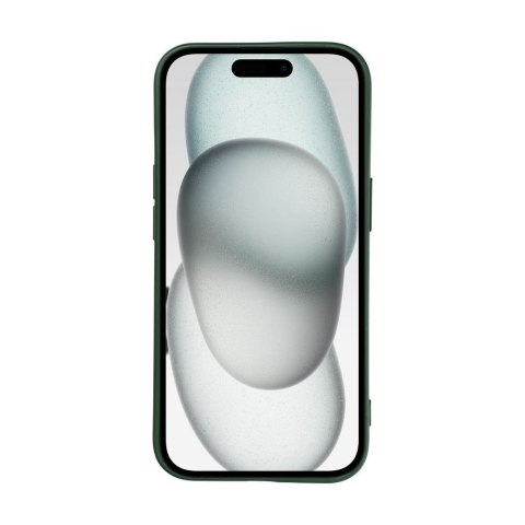 Etui na iPhone 17 Pro / 18 Pro (low camera edge) Matt 2.0 ciemnozielone
