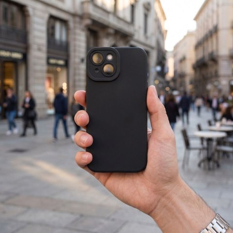 Etui na iPhone 17 Pro / 18 Pro (low camera edge) Matt 2.0 czarne