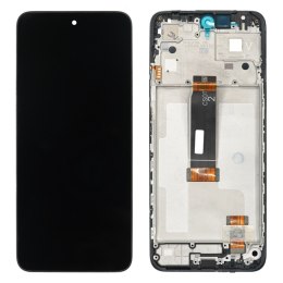 LCD + panel dotykowy Redmi 12 4G/5G oryginał z ramką