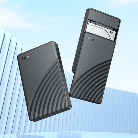 Obudowa do dysków HDD i SSD 2,5" SATA USB 3.0 do Micro Hoco HB46 czarna