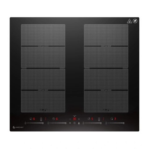 Płyta indukcyjna AMZCHEF CE-FS-I74S-FFDD10 4 pola