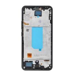 REWA wyświetlacz LCD do SAMSUNG A34 5G OLED czarny z ramka
