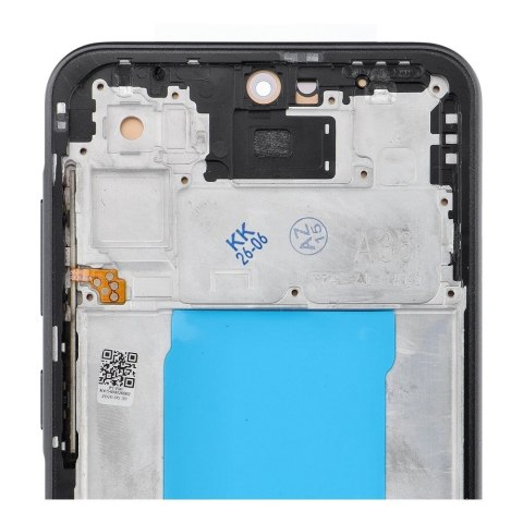 REWA wyświetlacz LCD do SAMSUNG A36 OLED czarny z ramka