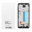 REWA wyświetlacz LCD do SAMSUNG A52 4G/5G OLED czarny z ramka