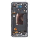REWA wyświetlacz LCD do SAMSUNG A55 OLED czarny z ramka