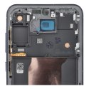 REWA wyświetlacz LCD do SAMSUNG A55 OLED czarny z ramka
