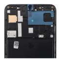 REWA wyświetlacz LCD do SAMSUNG A70 OLED czarny z ramka