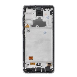 REWA wyświetlacz LCD do SAMSUNG A72 4G OLED czarny z ramka