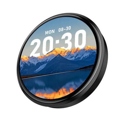 Wyświetlacz bezprzewodowy przypinka 1,85" 360p Hoco Y130 czarny