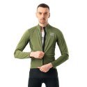 Bluza rowerowa Rockbros TLWT001 ROAD TO SKY wiatroszczelna ocieplana L - zielona
