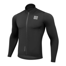 Bluza rowerowa Rockbros TLWT001 ROAD TO SKY wiatroszczelna ocieplana S - czarna