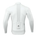 Bluza rowerowa Rockbrs TLWT001 ROAD TO SKY wiatroszczelna, ocieplana, S - biała