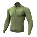 Bluza rowerowa Rockbrs TLWT001 ROAD TO SKY wiatroszczelna, ocieplana, S - zielona