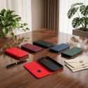 Etui Smart Suede do Honor 600 / Honor 600 Pro czarne